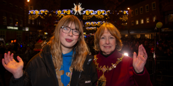 Christmas Lights Switch On