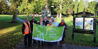 Queen's Park Green Flag Award 2021